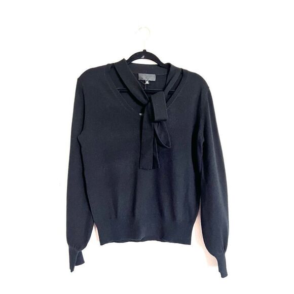 Nili Lotan Shaelyn Cashmere Sweater - Black Size XS - Picture 11 of 12